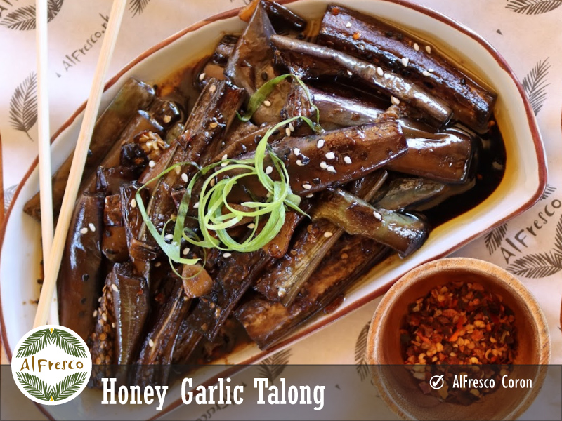 Honey Garlic Talong